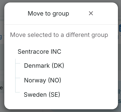 Move to group ENG