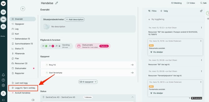 legg til fjerne loggverktøy